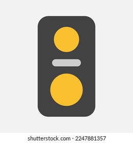 Sound icon in flat style about multimedia, use for website mobile app presentation