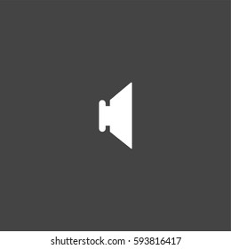 Sound icon illustration isolated vector sign symbol