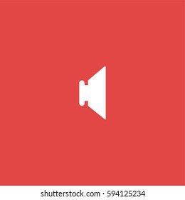 Sound icon illustration isolated vector sign symbol