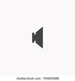 Sound icon illustration isolated vector sign symbol