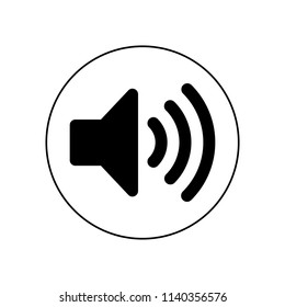 Sound icon, logo