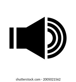 sound icon or logo isolated sign symbol vector illustration - high quality black style vector icons