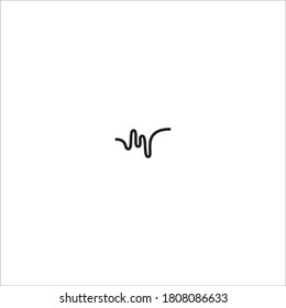 logotipo de icono de sonido, ilustración de diseño vectorial