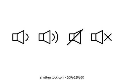 Sound Icon. Sound Icon Set