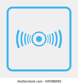 Sound icon sign.