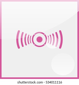 Sound icon sign.