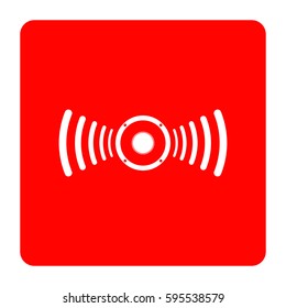 Sound icon sign.