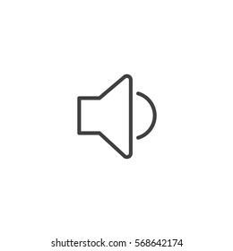sound icon. sign design