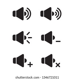 sound icon, speaker vector icon 
