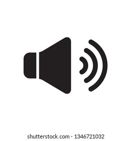 sound icon, speaker vector icon 