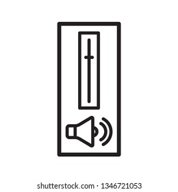 sound icon, speaker vector icon 