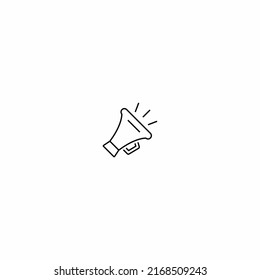 Sound icon, speaker vector icon, promotion.
