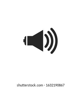 sound Icon template color editable. sound symbol vector sign isolated for graphic and web design.