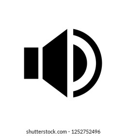 Sound icon template vector illustration.