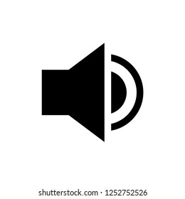 Sound icon template vector illustration.
