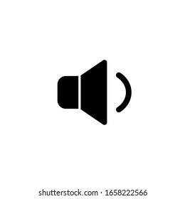 Sound icon template. Vector illustration  