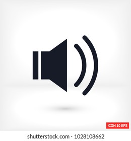 sound icon vector