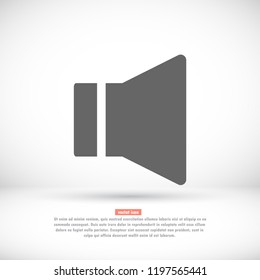 Sound icon vector