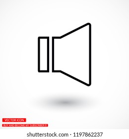Sound icon vector