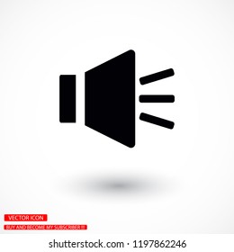 Sound icon vector
