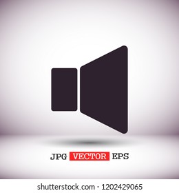 Sound icon vector