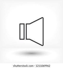 Sound icon vector