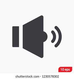 Sound icon vector