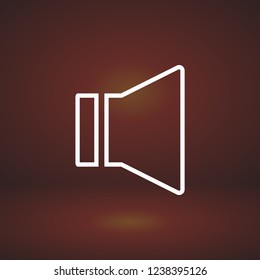 Sound icon vector