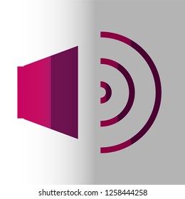 sound icon vector