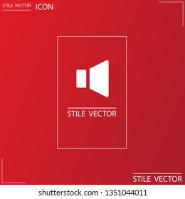 Sound icon vector
