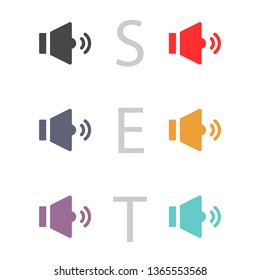 Sound icon vector