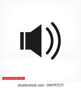 sound icon vector