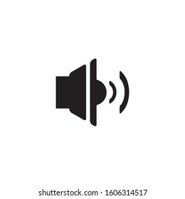 sound icon vector design template