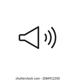 plantillas de diseño de vectores de iconos de sonido