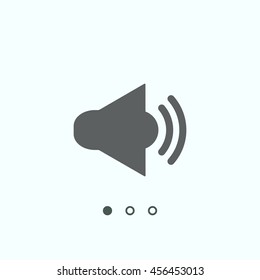 Sound Icon, vector, icon flat
