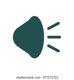 Sound Icon  vector flat design