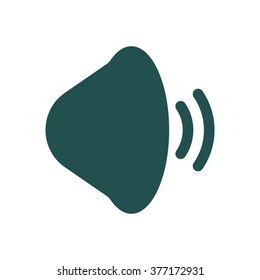 Sound Icon vector flat design