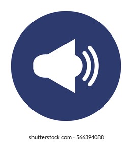 Sound Icon Vector flat design style