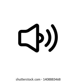 Sound Icon Vector Illustration - Vector