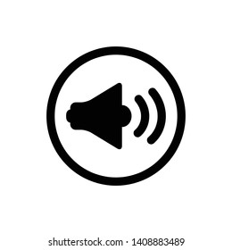 Sound Icon Vector Illustration - Vector
