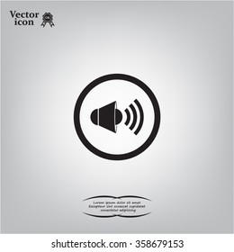 Sound Icon, Vector Illustration.