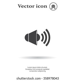 Sound Icon, Vector Illustration.