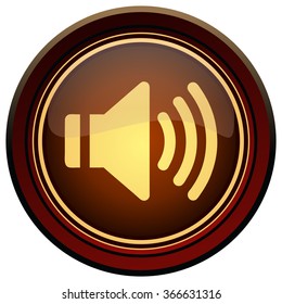 Sound Icon, Vector Illustration. 