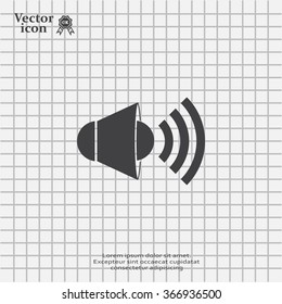 Sound Icon, Vector Illustration.
