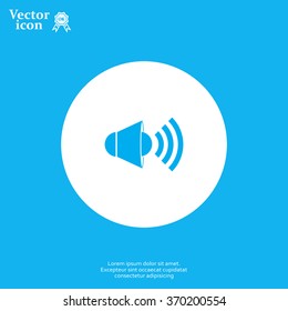 Sound Icon, Vector Illustration.
