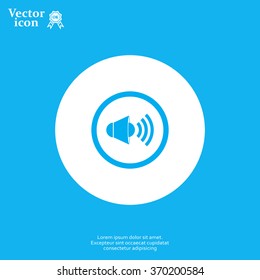 Sound Icon, Vector Illustration.