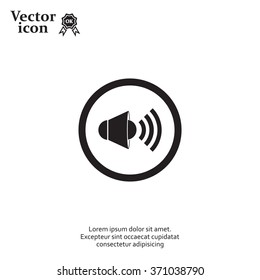 Sound Icon, Vector Illustration.