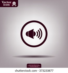 Sound Icon, Vector Illustration.