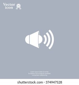 Sound Icon, Vector Illustration.