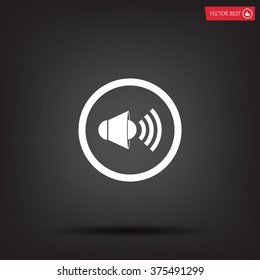Sound Icon, Vector Illustration.
